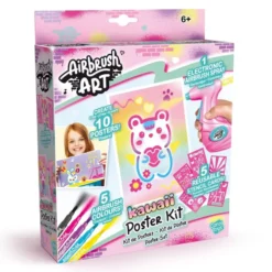AIRBRUSH ART Art Mini Poster Kit – Kawaii-tema