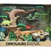 Animal Life - Dino kit med dinosaurer bil , helikopter og j