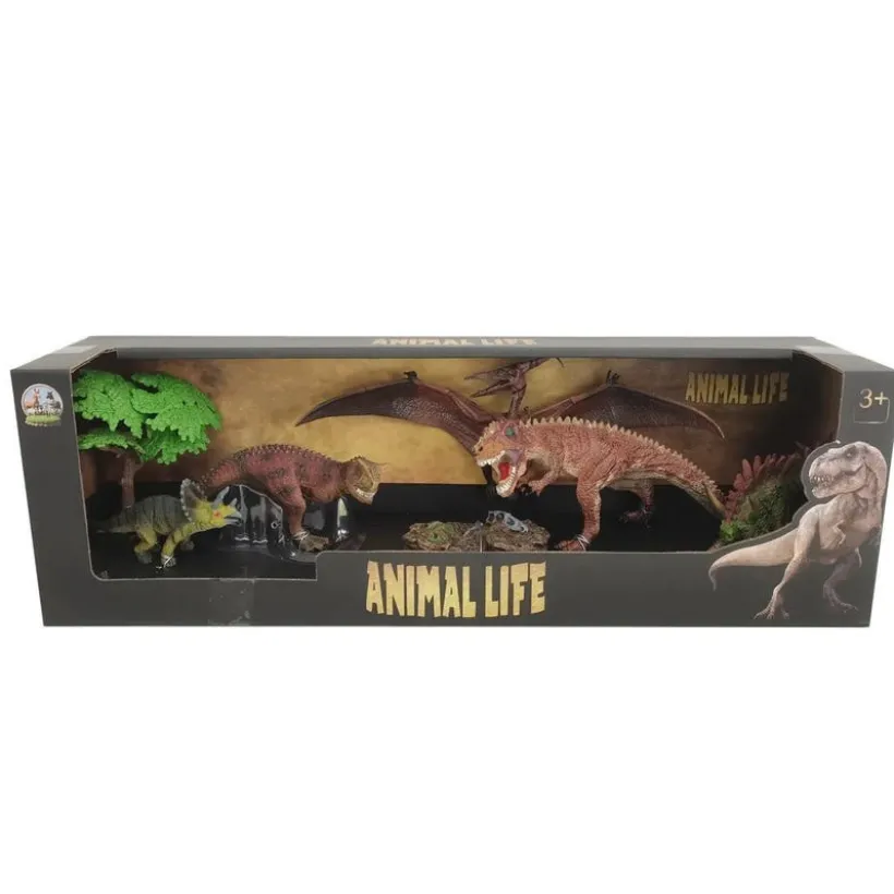 Animal Life, Dinosaurer 5 stk inkl. Pterosaurier