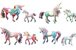 Animal Life - Unicorn med føll