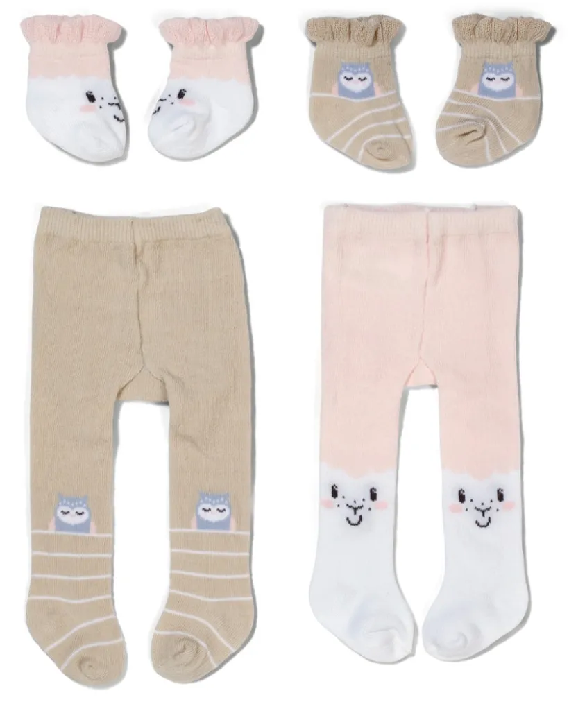 BABY born Tights & Socks Sheep asst 43cm