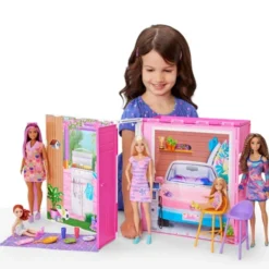Barbie Getaway House med dukke