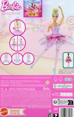 Barbie i Nøtteknekkeren – Clara-dukke med ballerinanskjørt