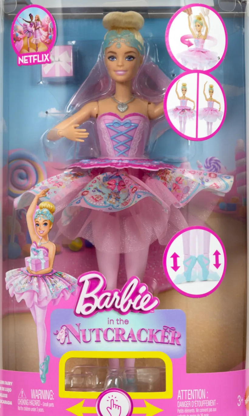 Barbie i Nøtteknekkeren – Clara-dukke med ballerinanskjørt