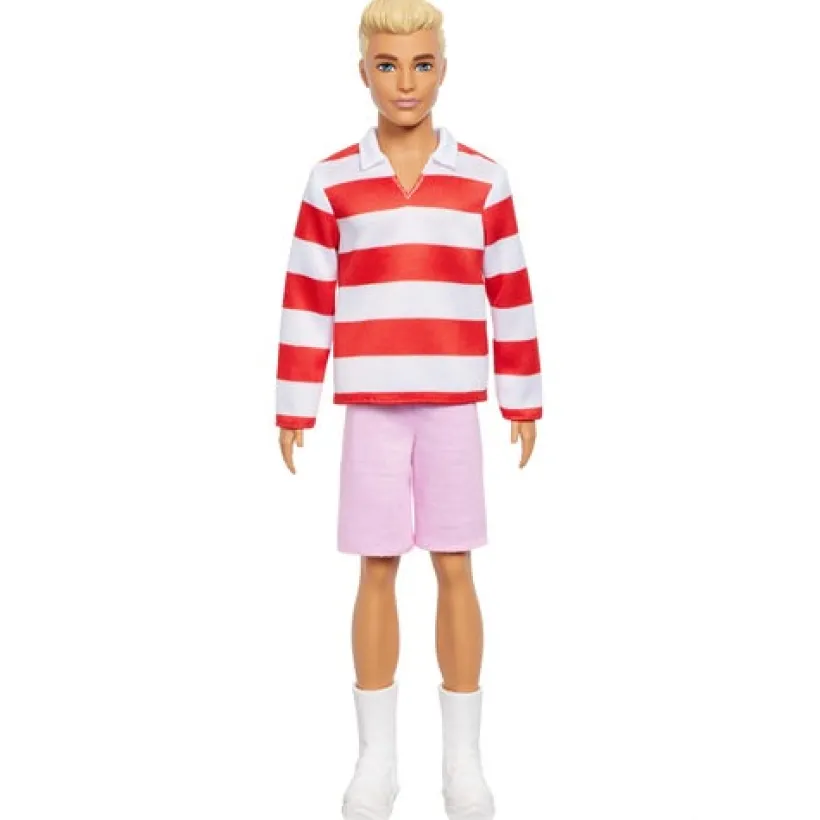 Barbie Ken Fashionista - Red and White Stripe