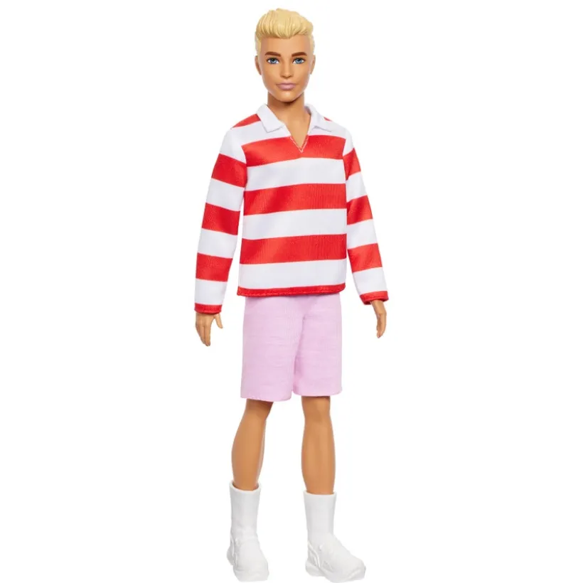 Barbie Ken Fashionista - Red and White Stripe