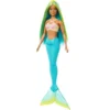 Barbie Mermaid - Blått/Grønt Hår