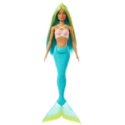 Barbie Mermaid - Blått/Grønt Hår