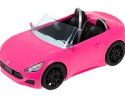 Barbie Rosa Cabriolet med rullende hjul