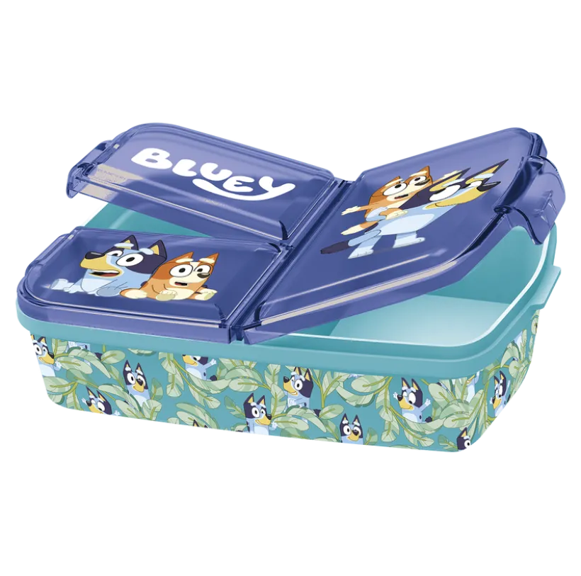 BLUEY Matboks med rom, 18x13 cm