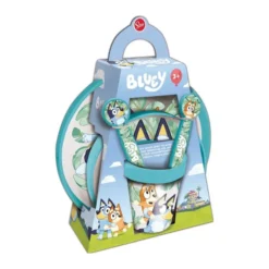 Bluey 5-pk. Skli-sikker: Tallerken/Skål/Drikkeglass/Bestikk