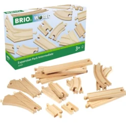 BRIO Påbyggingssett Skinner og sporveksler