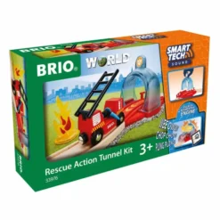 BRIO 33976, Redningsaksjon Tunnelfartøysett Smart Tech Lyd