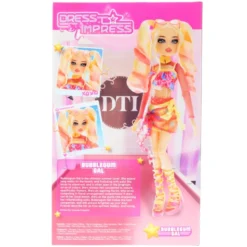 Bubble Gum Gal Modedukke - Dress To Impress
