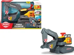 Dickie Toys Volvo Power Gravemaskin, 30 cm
