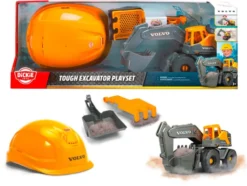 Dickie Toys Volvo Tough Gravemaskin Playset