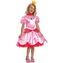 Disguise Super Mario Costume Princess Fancy Peach M (7-8)