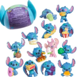 Disney Stitch, Feed Me Blind Box-figurer 5 cm