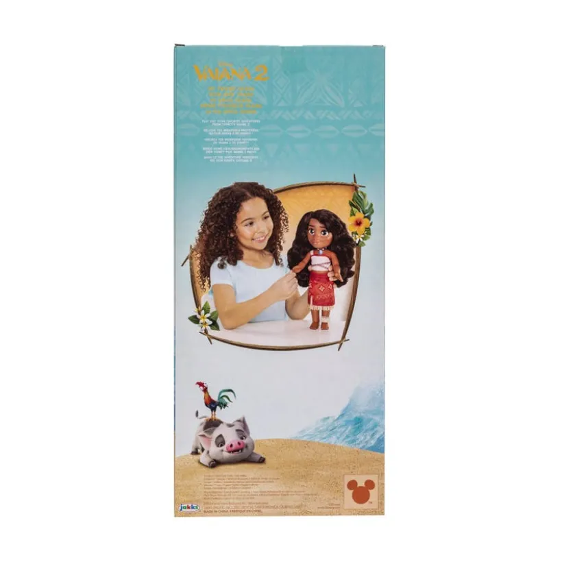 Disney Vaiana 2 Småbarnsdukke Vaiana (14"/35 cm)