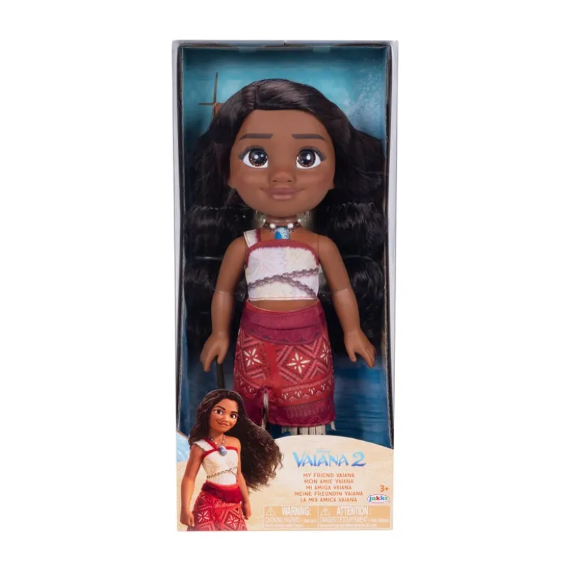 Disney Vaiana 2 Småbarnsdukke Vaiana (14"/35 cm)