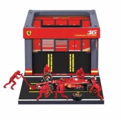 1:43 F1 Ferrari Sf-24 2024 Pit Pass Diorama Leclerc