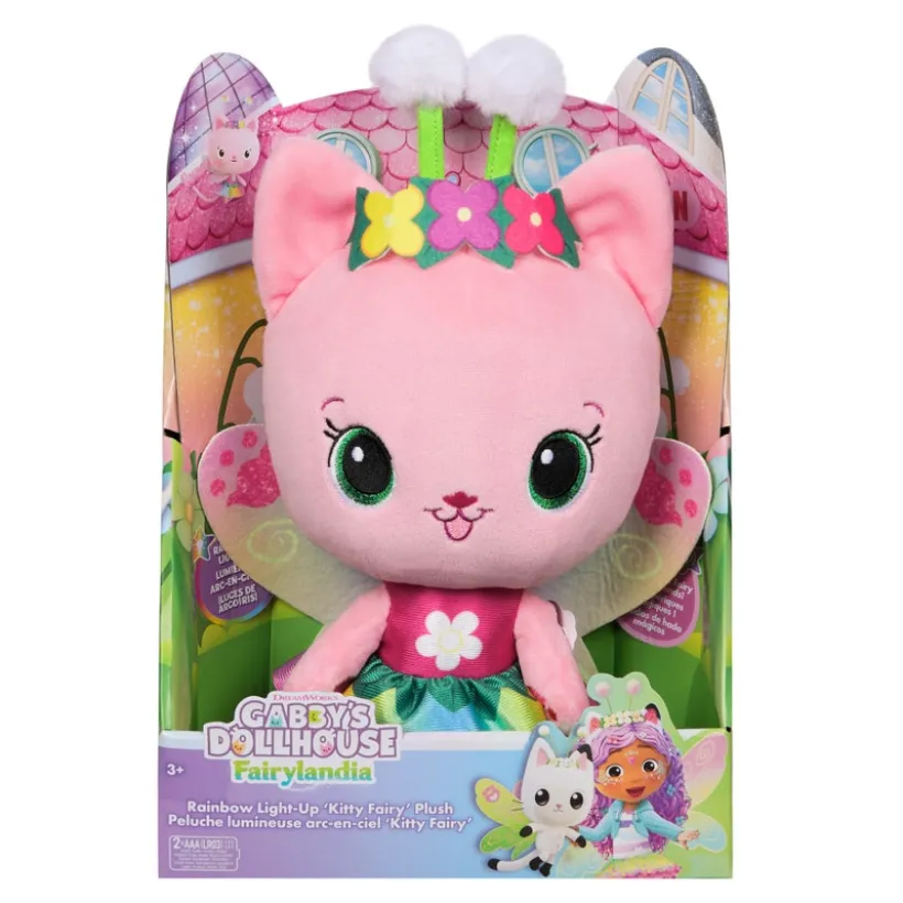 Gabby's Dollhouse Light Up Kitty Fairy Plush 30 cm