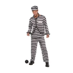 Halloween, Fangeantrekk Stripete M/L 50-52