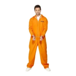 Halloween, Fangeoverall Oransje XL