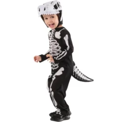 Halloween - Halloween Skjelett Dinosaur 3 år