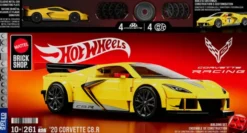 Hot Wheels Corvette C8.R byggesett