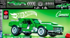 Hot Wheels Custom '68 Camaro Byggesett fra Mattel Brick Shop