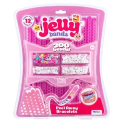 JELLY BANDS Armbånd – bringebær, tyggegummi og kirsebær