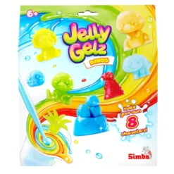 Jelly Gelz Dinos - Dinosaur-formingsett