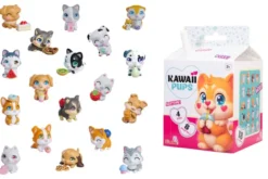 Kawaii Pups samlefigurer 4-pakke