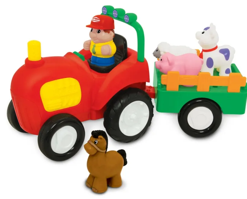KID, Traktor med tilhenger og gårdsdyr