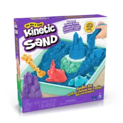 Kinetic Sand, sandkasse-sett – blå
