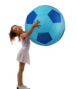 Kjempe Fotball Marine/Lys blå 50 cm