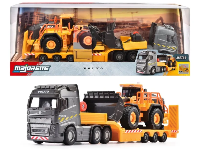 Majorette Volvo FH-16 Lastbil med L350H Hjullaster