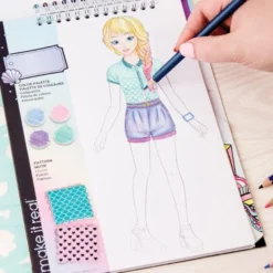 Make it Real, Fashion Design Sketchbook: Pastel Pop!