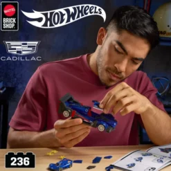 Mattel Brick Shop Cadillac Project GTP Hypercar 1:32