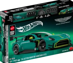 Mattel Brick Shop Hot Wheels 24 Aston Martin Vantage GT3