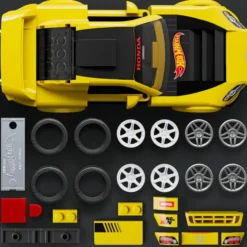 Mattel Brick Shop Speed Series Honda S2000 1:32