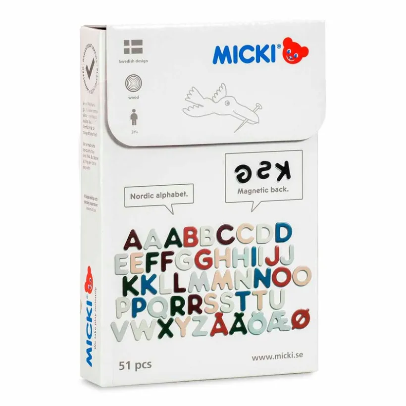 Micki Senses, magnetbokstaver