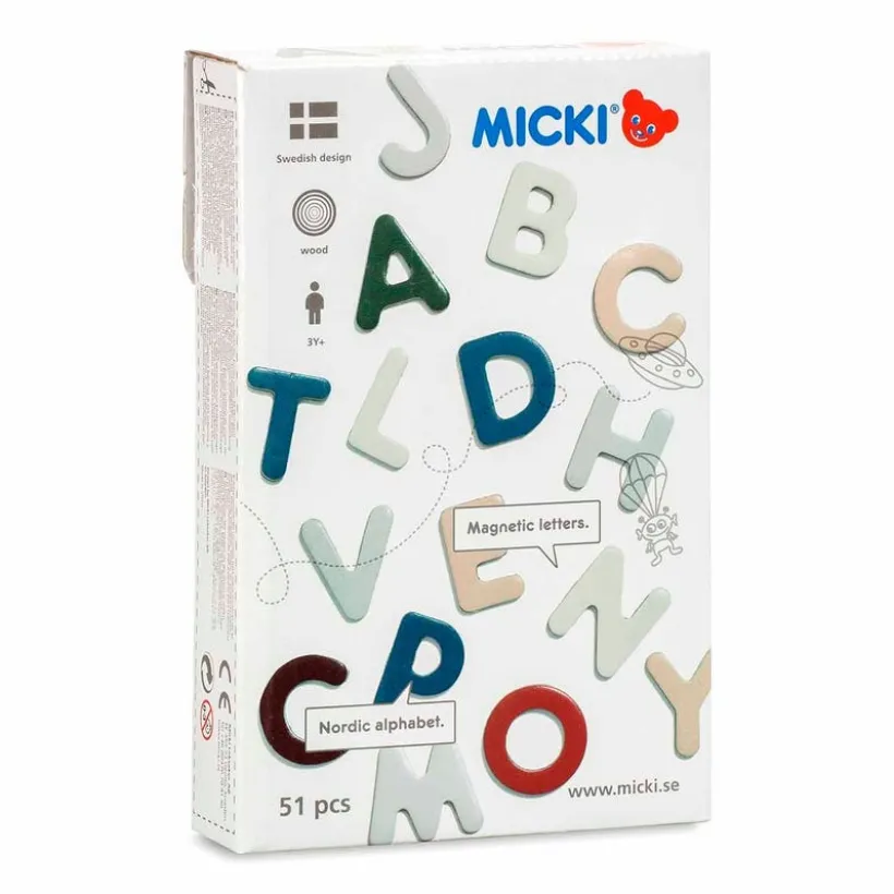 Micki Senses, magnetbokstaver
