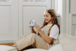 MiniLens Instant Print Camera Blue