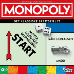 Monopoly Classic Refresh 90 År Brettspill