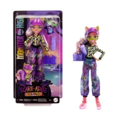 Monster High, Scare-Adise Island Clawdeen-dukke