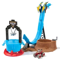 Monster Jam Mud Blasters Monster Mutt Dalmatian Dunk Tank
