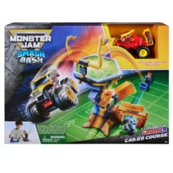 Monster Jam Smash & Bash Crash Course Playset