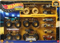 Monster Trucks Bigfoot Trophy Champions Set